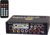 AMPLIFICATORE AUDIO STEREO MP3 USB SD CARD RADIO FM 50W 2 INGRESSI RCA MA-007  Trade Shop italia - Napoli, Commerciovirtuoso.it