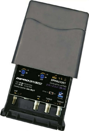 Amplificatore-da-palo-30dB-regolabile-con-filtro-LTE-5G-2-Ingressi-/-2-Uscite-DIPROGRESS-DPMA2230T