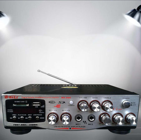 AMPLIFICATORE DIGITALE PER KARAOKE MIXER AUDIO USB RCA SD MP3 PROFESSIONALE DJ'S  Trade Shop italia - Napoli, Commerciovirtuoso.it