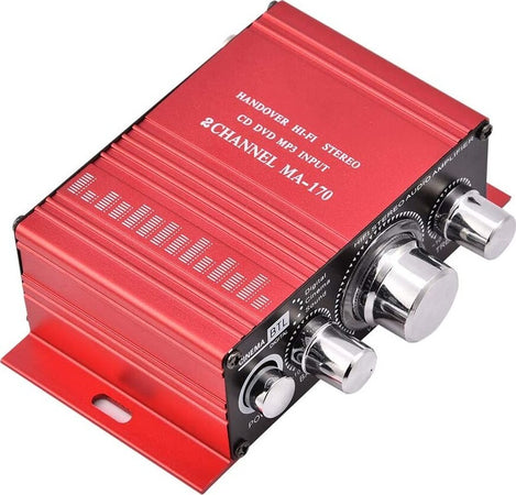 AMPLIFICATORE PER AUTO AUDIO STEREO MA-170 CD DVD MP3 USB 2 CHANNEL CANALI Elettronica/Elettronica per veicoli/Elettronica per auto/Sistemi audio/Amplificatori/Amplificatori stereo Trade Shop italia - Napoli, Commerciovirtuoso.it