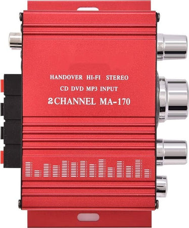 AMPLIFICATORE PER AUTO AUDIO STEREO MA-170 CD DVD MP3 USB 2 CHANNEL CANALI Elettronica/Elettronica per veicoli/Elettronica per auto/Sistemi audio/Amplificatori/Amplificatori stereo Trade Shop italia - Napoli, Commerciovirtuoso.it
