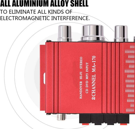 AMPLIFICATORE PER AUTO AUDIO STEREO MA-170 CD DVD MP3 USB 2 CHANNEL CANALI Elettronica/Elettronica per veicoli/Elettronica per auto/Sistemi audio/Amplificatori/Amplificatori stereo Trade Shop italia - Napoli, Commerciovirtuoso.it