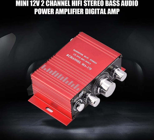 AMPLIFICATORE PER AUTO AUDIO STEREO MA-170 CD DVD MP3 USB 2 CHANNEL CANALI Elettronica/Elettronica per veicoli/Elettronica per auto/Sistemi audio/Amplificatori/Amplificatori stereo Trade Shop italia - Napoli, Commerciovirtuoso.it