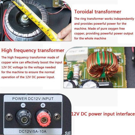 Amplificatore Q-gf999 Professionale Audio 2x150w Karaoke Fm Bluetooth 5.1 Mp3 Usb Strumenti Musicali/Sonorizzazione e palcoscenico/Amplificatori di potenza Trade Shop italia - Napoli, Commerciovirtuoso.it