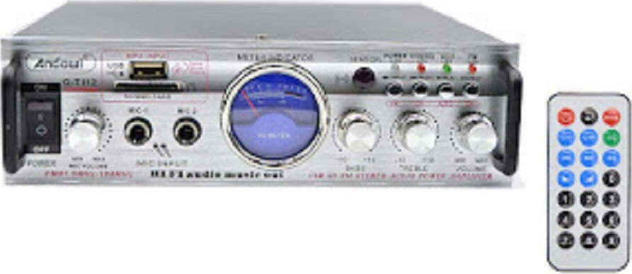 Amplificatore Stereo Bluetooth Usb Funzione Mini Super Bass Telecomando Q-t112 Strumenti Musicali/Sonorizzazione e palcoscenico/Amplificatori di potenza Trade Shop italia - Napoli, Commerciovirtuoso.it