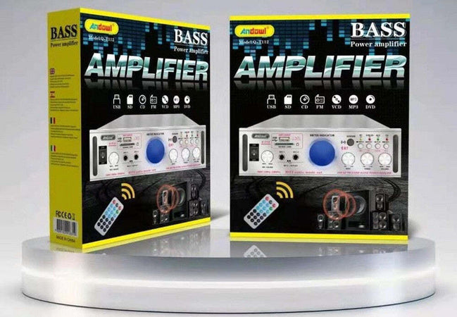 Amplificatore Stereo Bluetooth Usb Funzione Mini Super Bass Telecomando Q-t112 Strumenti Musicali/Sonorizzazione e palcoscenico/Amplificatori di potenza Trade Shop italia - Napoli, Commerciovirtuoso.it