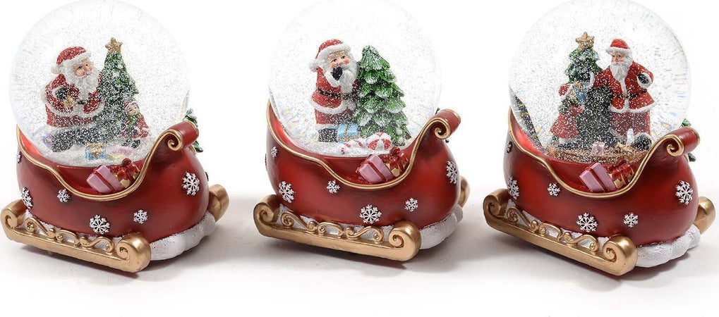 Ampolla con Babbo Natale e albero in vetro decorazione natalizia con carillon Casa e cucina/Decorazioni per interni/Addobbi e decorazioni per ricorrenze/Decorazioni natalizie/Neve artificiale MagiediNatale.it - Altamura, Commerciovirtuoso.it