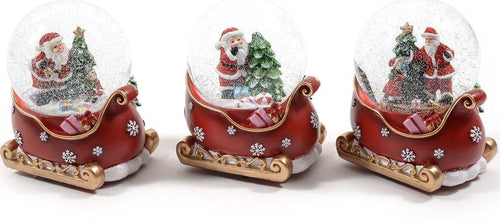 Ampolla con Babbo Natale e albero in vetro decorazione natalizia con carillon Casa e cucina/Decorazioni per interni/Addobbi e decorazioni per ricorrenze/Decorazioni natalizie/Neve artificiale MagiediNatale.it - Altamura, Commerciovirtuoso.it