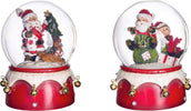 Ampolla con Babbo Natale in vetro decorazione natalizia con carillon Casa e cucina/Decorazioni per interni/Addobbi e decorazioni per ricorrenze/Decorazioni natalizie/Neve artificiale MagiediNatale.it - Altamura, Commerciovirtuoso.it