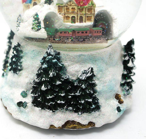 Ampolla con Babbo Natale in vetro decorazione natalizia con carillon Casa e cucina/Decorazioni per interni/Addobbi e decorazioni per ricorrenze/Decorazioni natalizie/Neve artificiale MagiediNatale.it - Altamura, Commerciovirtuoso.it