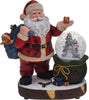 Ampolla con babbo natale, palla di neve natalizia h 30 cm con carillon e Led Casa e cucina/Decorazioni per interni/Addobbi e decorazioni per ricorrenze/Decorazioni natalizie/Neve artificiale MagiediNatale.it - Altamura, Commerciovirtuoso.it