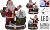 Ampolla con babbo natale, palla di neve natalizia h 30 cm con carillon e Led Casa e cucina/Decorazioni per interni/Addobbi e decorazioni per ricorrenze/Decorazioni natalizie/Neve artificiale MagiediNatale.it - Altamura, Commerciovirtuoso.it