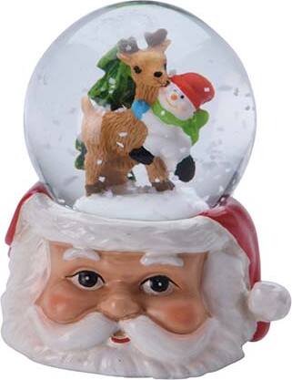 Ampolla con babbo natale, palla di neve natalizia h 6,5 cm idea regalo Casa e cucina/Decorazioni per interni/Addobbi e decorazioni per ricorrenze/Decorazioni natalizie/Neve artificiale MagiediNatale.it - Altamura, Commerciovirtuoso.it