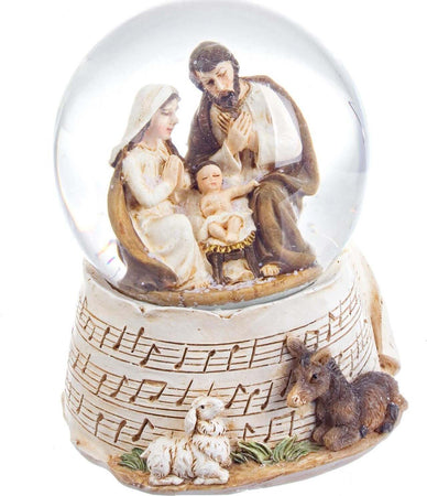 Ampolla con natività sfera di neve in vetro decorazione natalizia con carillon Casa e cucina/Decorazioni per interni/Addobbi e decorazioni per ricorrenze/Decorazioni natalizie/Neve artificiale MagiediNatale.it - Altamura, Commerciovirtuoso.it
