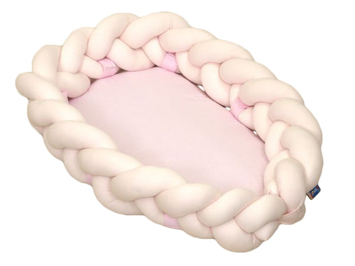 Riduttore Paracolpi con Treccia Paralcolpi 2in1 - 210 KNITWEAR PINK Amy