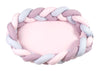 Riduttore Paracolpi con Treccia Paralcolpi 2in1 - 240 UNI GRAY HEATHER LIGHT PINK Amy
