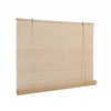 Tenda Anna naturale in bamboo, barre in legno e filo di poliestere copertura 75%