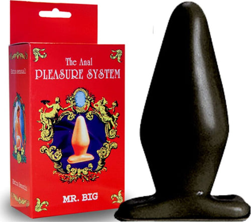 Anal Plug Mister Big Anale Lunghezza 14 cm diametro 6 cm Colore Nero Black Salute e cura della persona/Erotismo e contraccezione/Sex toys/Sex toys anali/Plug anali Kondorama - Martinsicuro, Commerciovirtuoso.it