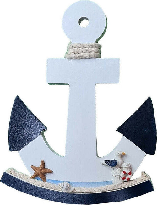 Ancora In Legno Arredamento Casa Marino Decorazione Da Muro Parete Oggettistica Casa, arredamento e bricolage > Arredamento > Oggettistica Trade Shop italia - Napoli, Commerciovirtuoso.it