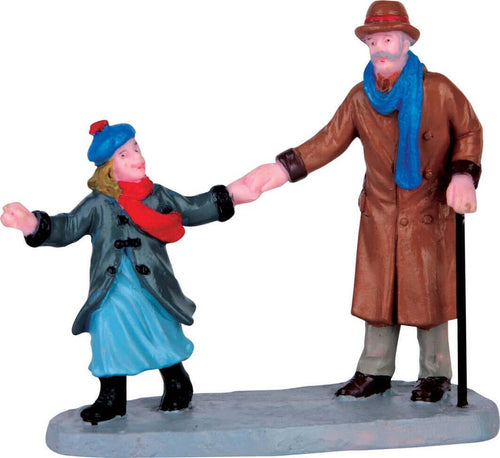 Andiamo nonno! personaggio per villaggio di Natale in poliresina Casa e cucina/Decorazioni per interni/Addobbi e decorazioni per ricorrenze/Decorazioni natalizie/Oggettistica MagiediNatale.it - Altamura, Commerciovirtuoso.it