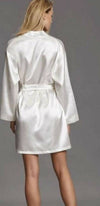 Andra Lingerie Kimono in Raso Donna Andra Lingerie Elegante in Raso Di Seta Con Fascia in Vita Moda/Donna/Abbigliamento/Abbigliamento premaman/Pigiami e camicie da notte/Camicie da notte e vestaglie Puleo Casa - Palermo, Commerciovirtuoso.it