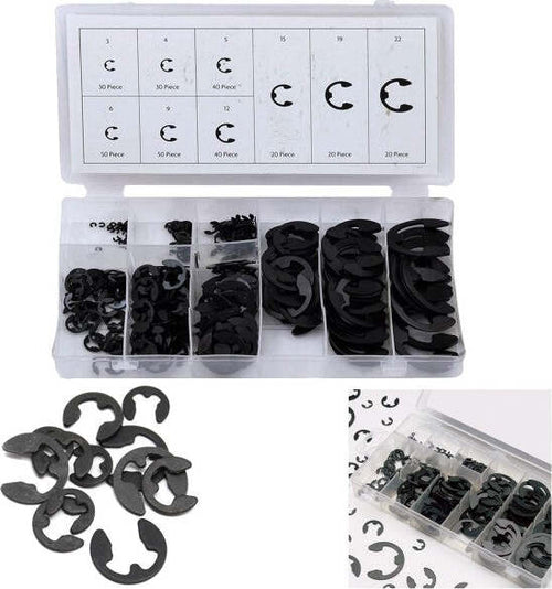Anelli-Elastici-Seeger-Kit-Da-300-Pz-Assortiti-Rondelle-Anello-Elastico-E-clips