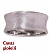 Anello argento modello uomo a fascia