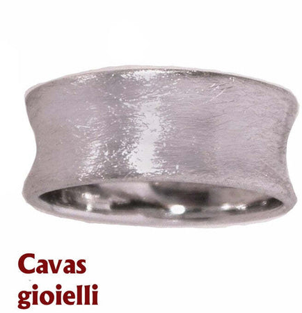 Anello argento modello uomo a fascia