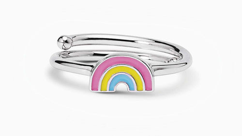 Anello Bambina Mabina 523321 Con Arcobaleno