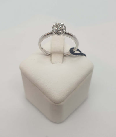 Anello CAMELI margherita con centrale CSC21