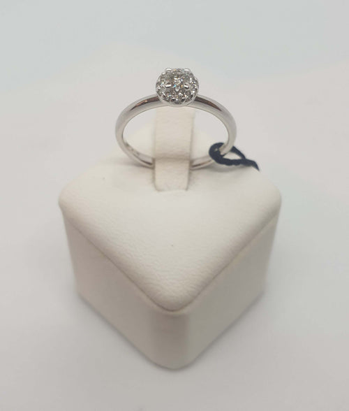 Anello CAMELI margherita con centrale CSC21