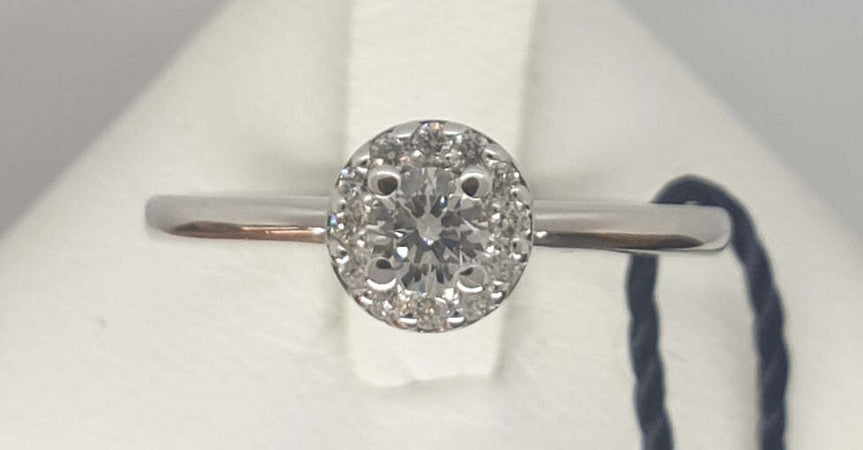 Anello CAMELI margherita con centrale CSC21