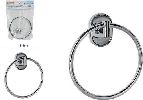Anello Cerchio Porta Asciugamano Moderno Fissaggio A Parete Bagno Ovale 52015 Casa, arredamento e bricolage > Accessori Bagno > Set da Bagno Trade Shop italia - Napoli, Commerciovirtuoso.it