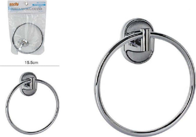 Anello-Cerchio-Porta-Asciugamano-Moderno-Fissaggio-A-Parete-Bagno-Ovale-52015