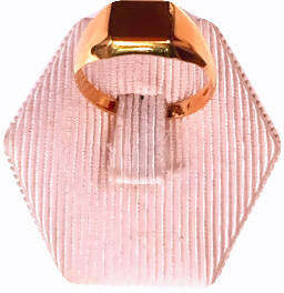 Anello da Uomo - in Oro Giallo 18 Kt - Regalo per lui Accessorio uomo