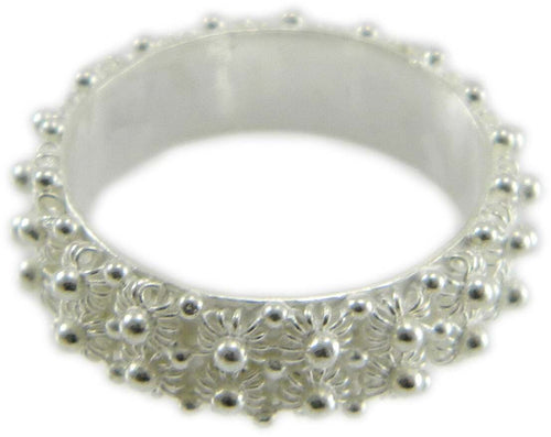 Anello 2 giri fede filigrana sarda in argento 925 Gioiello Sardegna