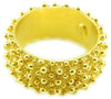 Anello 3 giri fede filigrana sarda in argento 925 dorato Gioiello Sardegna