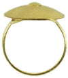 Fede sarda con corbula oro giallo 18 kt anello GIOIELLO SARDEGNA
