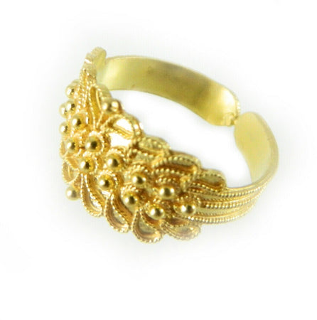 Fede sarda filigrana oro giallo 18 kt  anello sardo campidanese Gioiello Sardegna