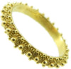 Fede sarda filigrana oro giallo 18 kt giro completo 1 fila