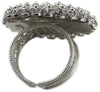 Anello filigrana argento 925 cerchio nido ape misura regolabile