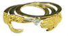 Anello filigrana sarda maninfide oro giallo e bianco 18 kt Gioiello Sardegna