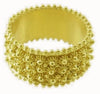 Anello filigrana sarda oro giallo 18 kt giro completo 3 file Gioiello Sardegna