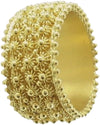 Anello filigrana sarda oro giallo 18 kt giro completo 3 file Gioiello Sardegna
