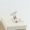 Anello donna Mirco Visconti in oro bianco e diamanti incassati a stella