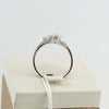 Anello donna Mirco Visconti in oro bianco e diamanti incassati a stella