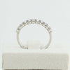 Anello donna Mirco Visconti riviera in oro bianco a 11 diamanti