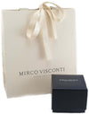 Anello donna Mirco Visconti riviera in oro bianco a 11 diamanti