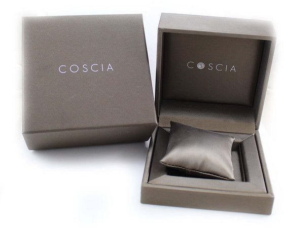 Anello donna oro bianco perla Tahiti grigia e Australiana bianca contrarié con diamanti Coscia