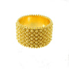 Anello sardo oro 18 kt filigrana sarda 5 giri nido d'ape Gioiello Sardegna